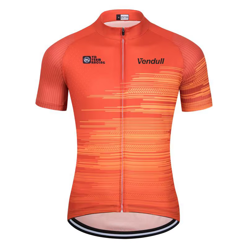 2023 nouveau VENDULL hommes cyclisme Maillot cyclisme course hauts à manches courtes cycliste vêteme