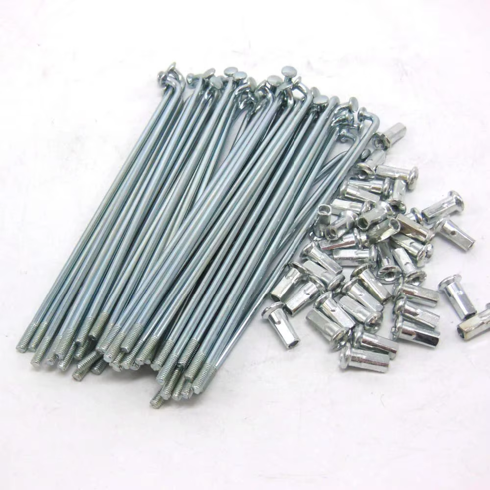 Vélo électrique 10G Diameter3.0mm Longueur 50-300mm rayons + mamelons 36pcs/lot