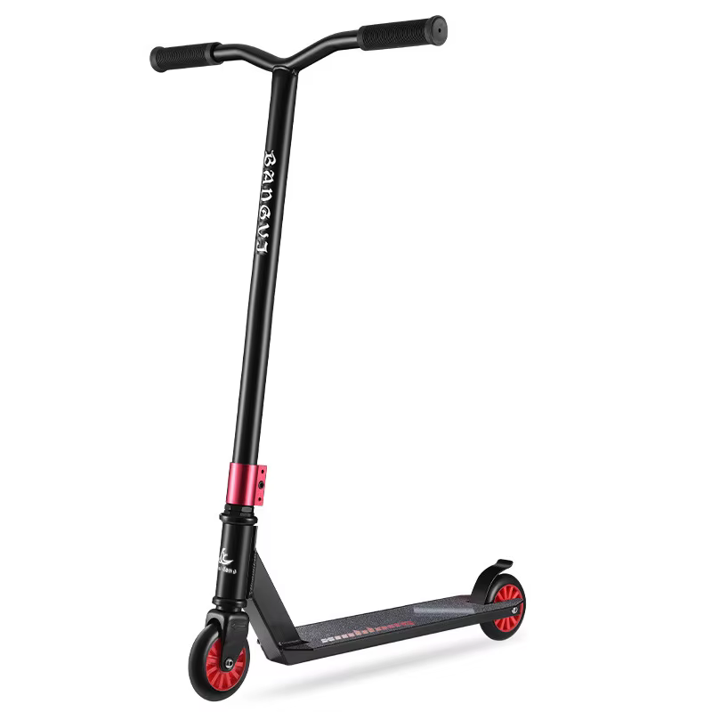Trottinette Freestyle en Alliage d'Aluminium, Niveau Débutant, Rotation à 360 Degrés, Grande Vitesse