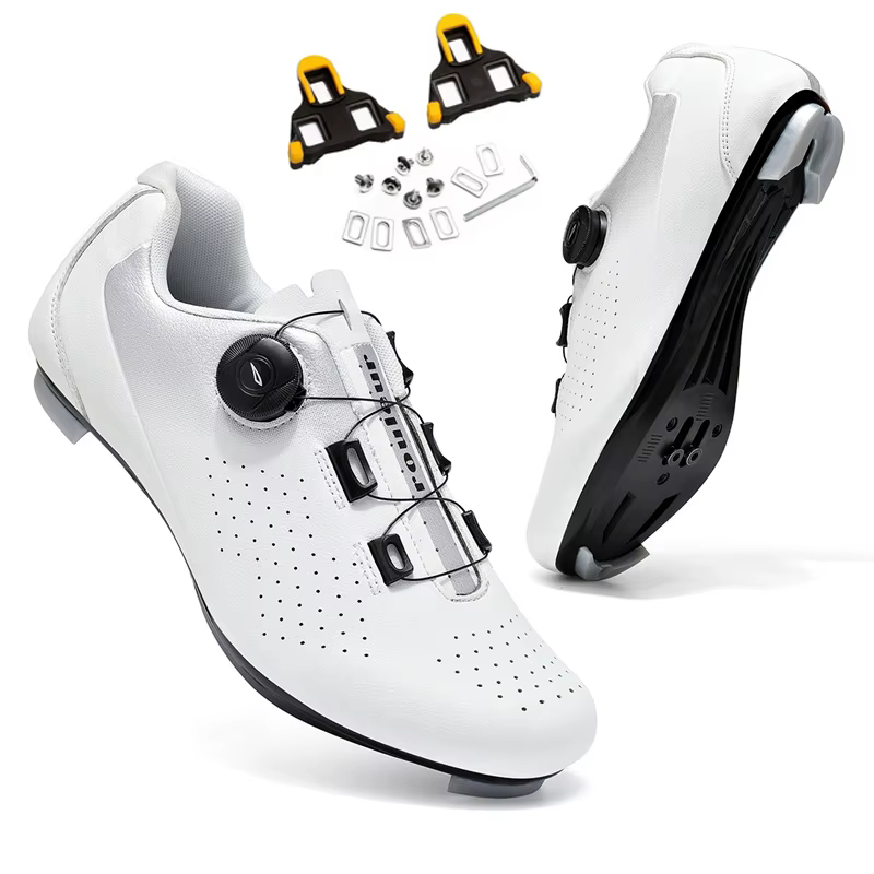 Chaussures de cyclisme sur route, chaussures plates à crampons, baskets de cyclisme rapide, chaussur