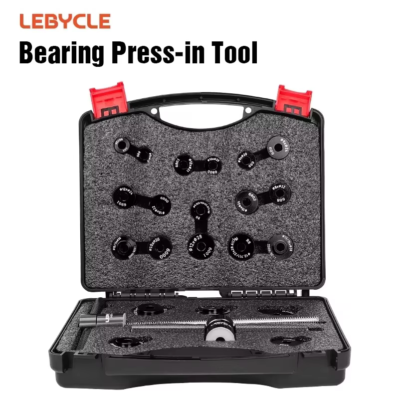 LEBYCLE – Kit d'outils d'installation et de retrait de roulement de moyeu de vélo, installation du s