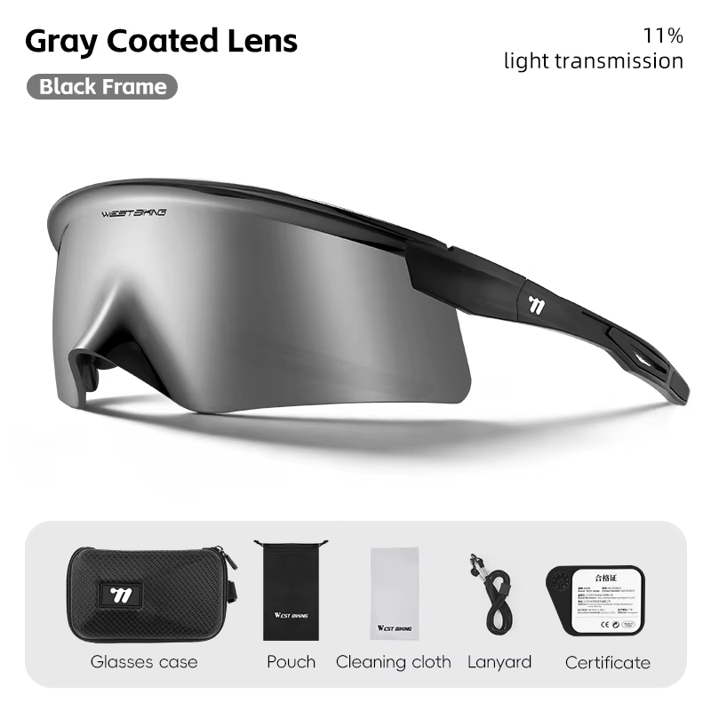 Lunettes de cyclisme WEST BIKING Aero Beak Man, lunettes de sport, lunettes de vélo de route, lunett