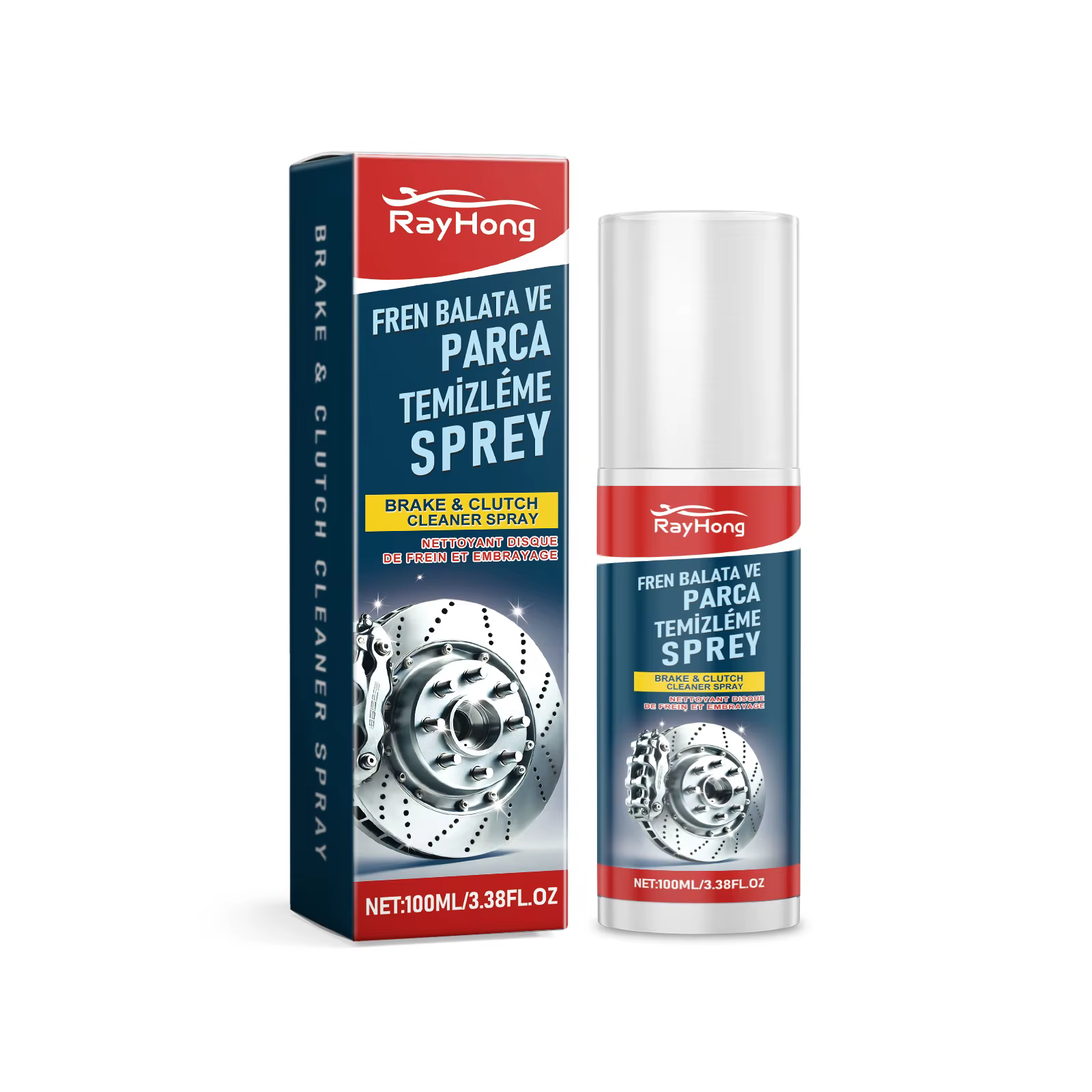 Nettoyeur de freins en Spray, pièces de frein, dégraissant, dépoussiéreur, nettoyeur de disque, empê