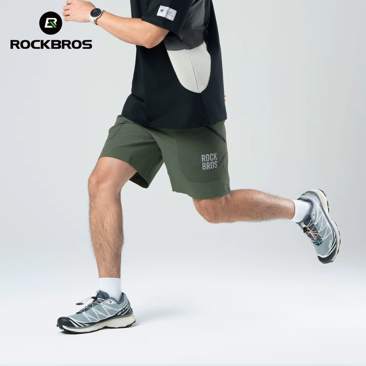 ROCKBROS – short de cyclisme d'été, respirant, pour vtt, Sport sur route, réfléchissant, confortable