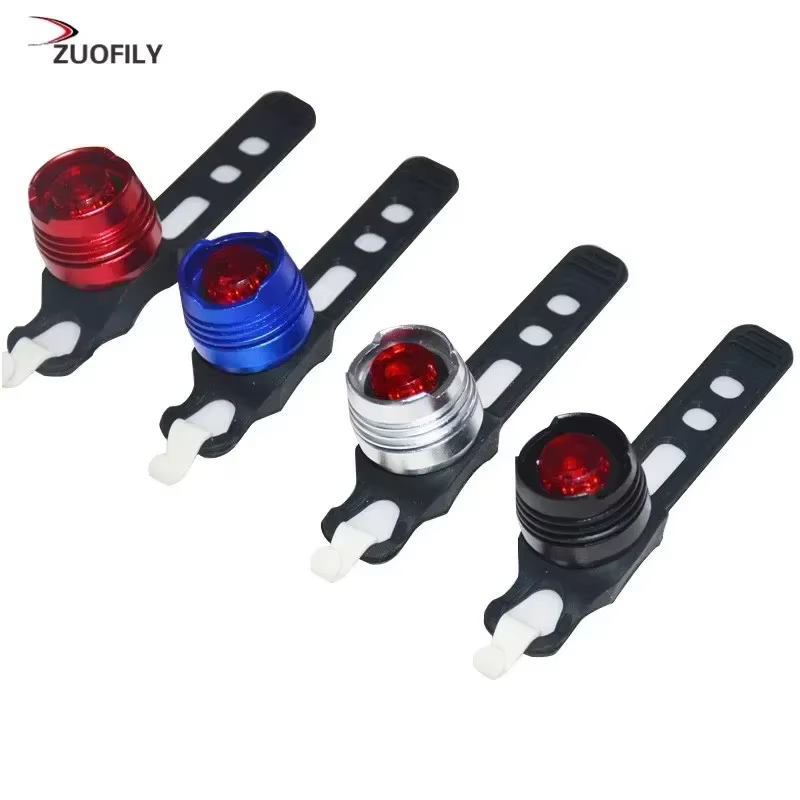 Vélo vélo cyclisme avant arrière queue casque rouge Flash lumières LED étanche vtt sécurité avertiss