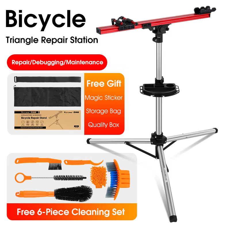 Support de réparation de vélo professionnel WEST BIKING, support de travail pour vélo de montagne et