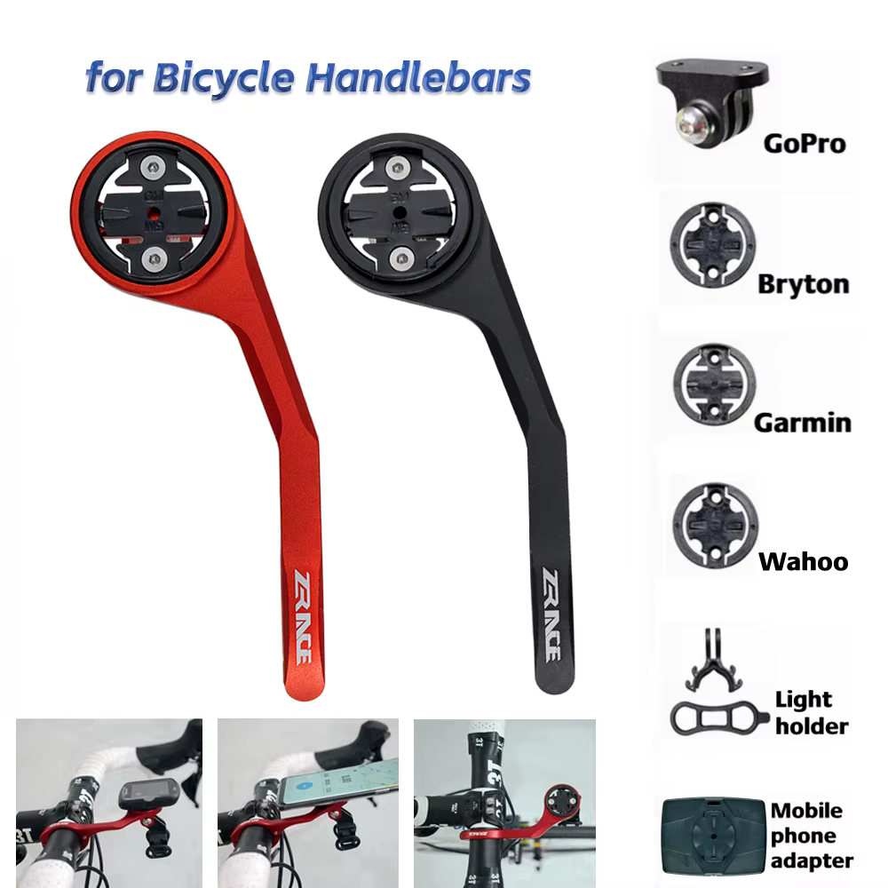 Support de fixation avant pour ordinateur de vélo et caméra ZRACE, compatible avec les supports de v