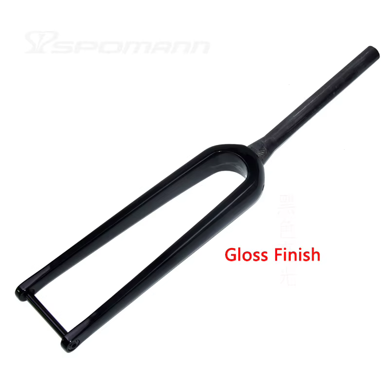 Nouvelle fourche de vélo de route/gravel/cyclocross 700C en fibre de carbone intégrale, 7 cm de dépo