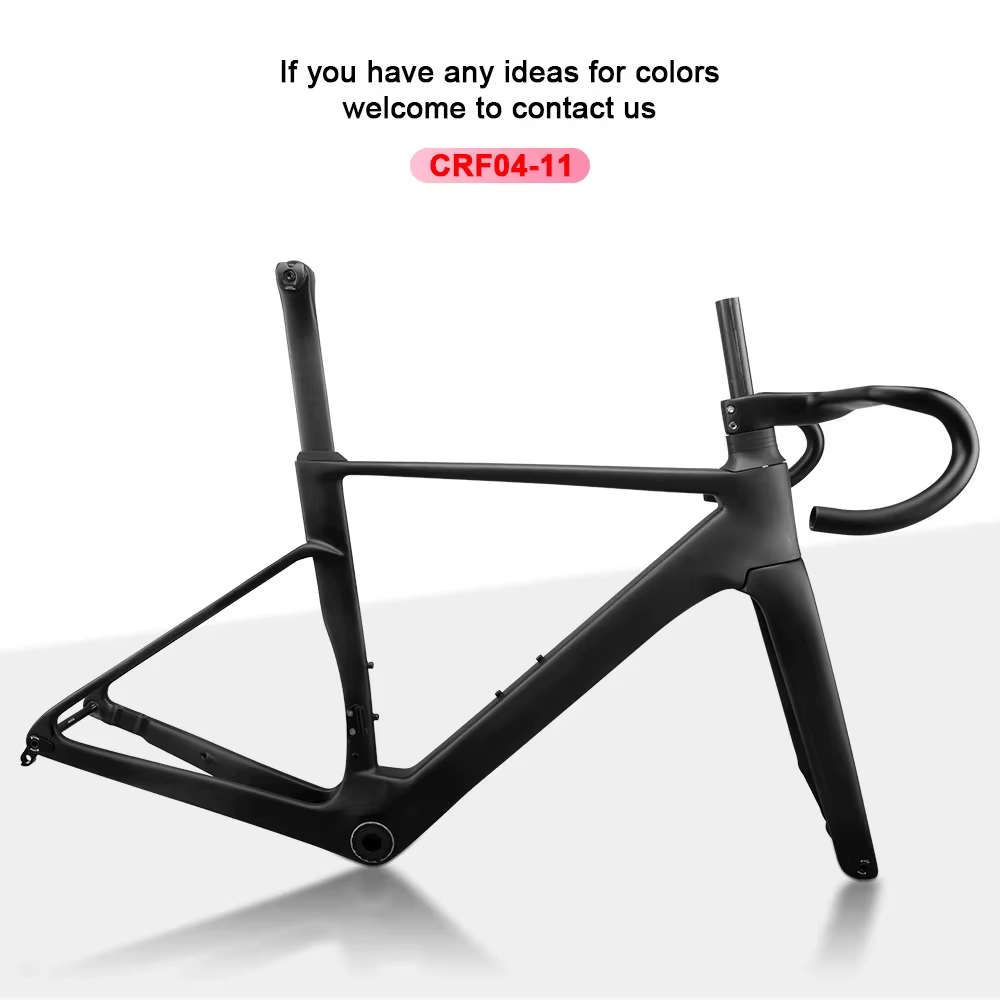 2025 nouveau cadre VAM 2.0 T1100 cadre de vélo de route en carbone avec guidon fourche tige de selle