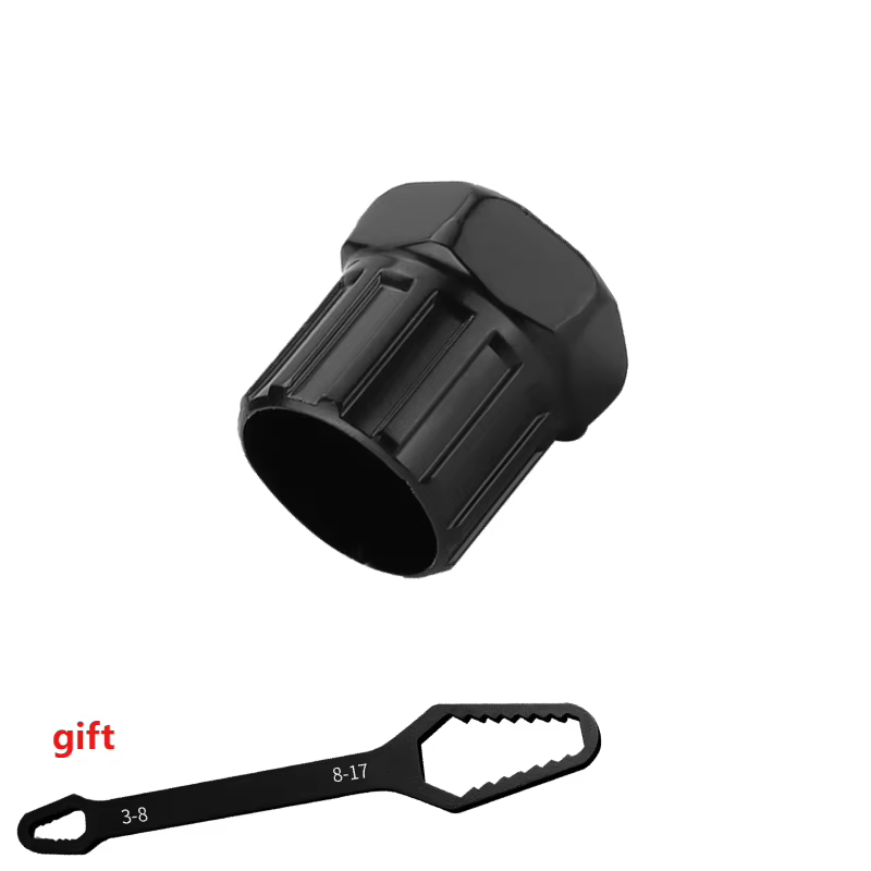 Kit d'outils de démontage de roue libre de vélo, clé de cassette 12 dents, clé de démontage de pigno