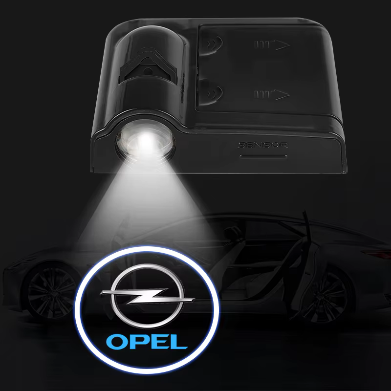 Projecteur de porte de voiture LED, lampe d'ombre, accessoires de voiture pour Opel Astra j Insignia