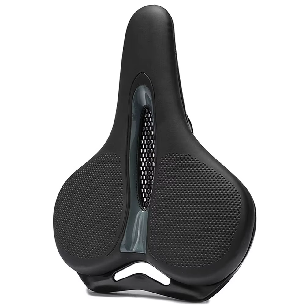 ThinkRider VTT Selle De Vélo Respirant Grand Butt Coussin En Cuir Surface Siège Montagne Coussin Cre