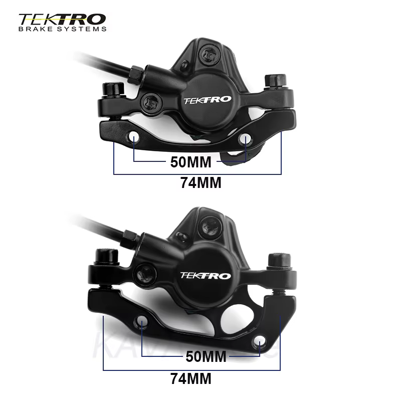 TEKTRO HD-M275 VTT jeu de freins à disque hydrauliques freins avant/arrière 800mm/1500mm pression d'
