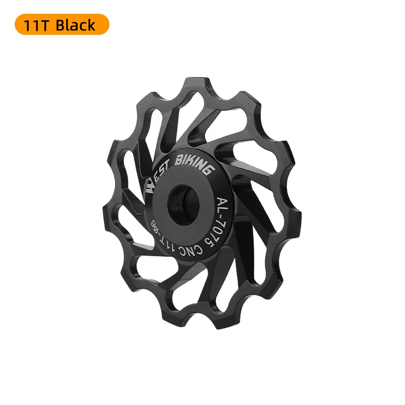 WEST BIKING-Dérailleur arrière pour vtt, roue à poulie CNC, 11T 13T, roulement en céramique, vélo de