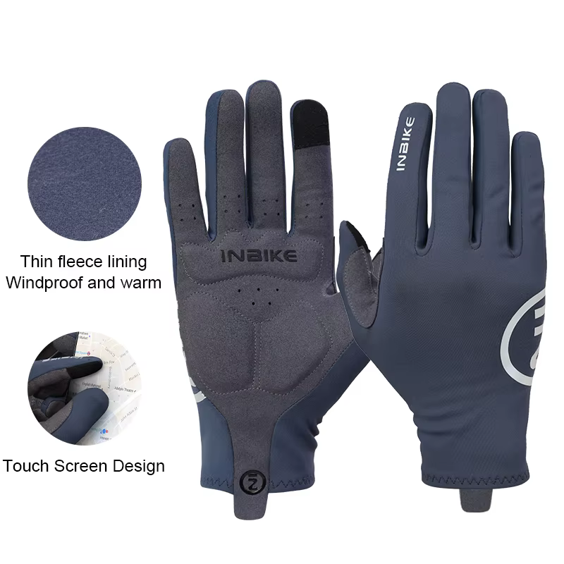 INBIKE gants thermiques VTT pour hommes et femmes compatibles avec écran tactile gants de cyclisme e