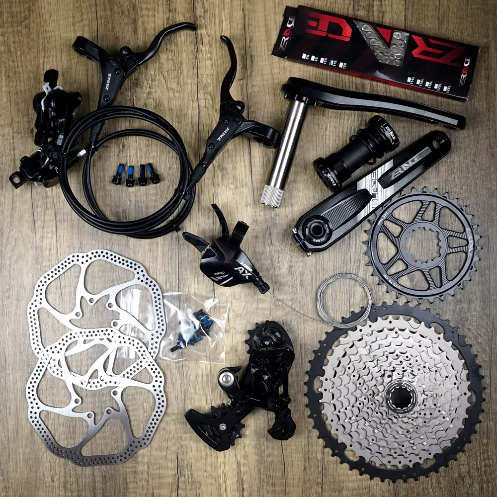 Groupe de transmission VTT LTWOO AX11 11 vitesses + dérailleur arrière 11s + cassette / pédalier / f