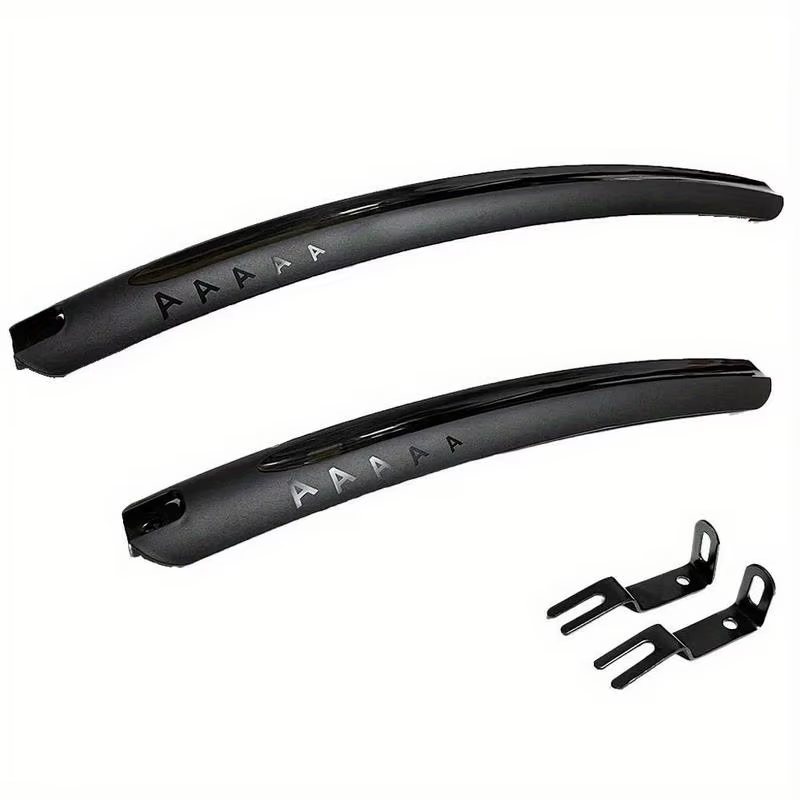 1 jeu de garde-boue pour vélo de route en montagne 700C, détachable rapidement, installation simple,