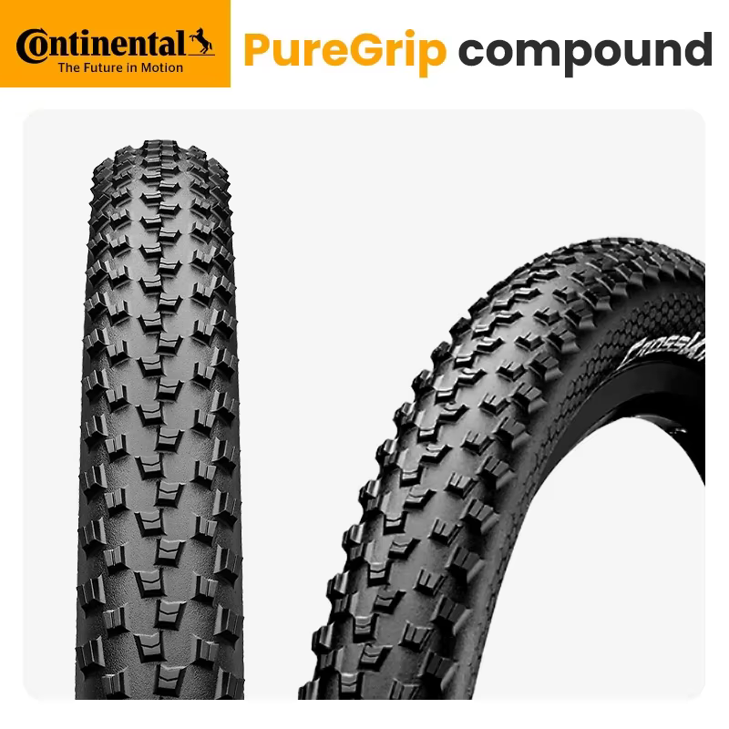 Pneu de vélo de montagne Continental Cross King 27.5 29 2.2 2.3 MTB en acier, 180TPI, système Shield