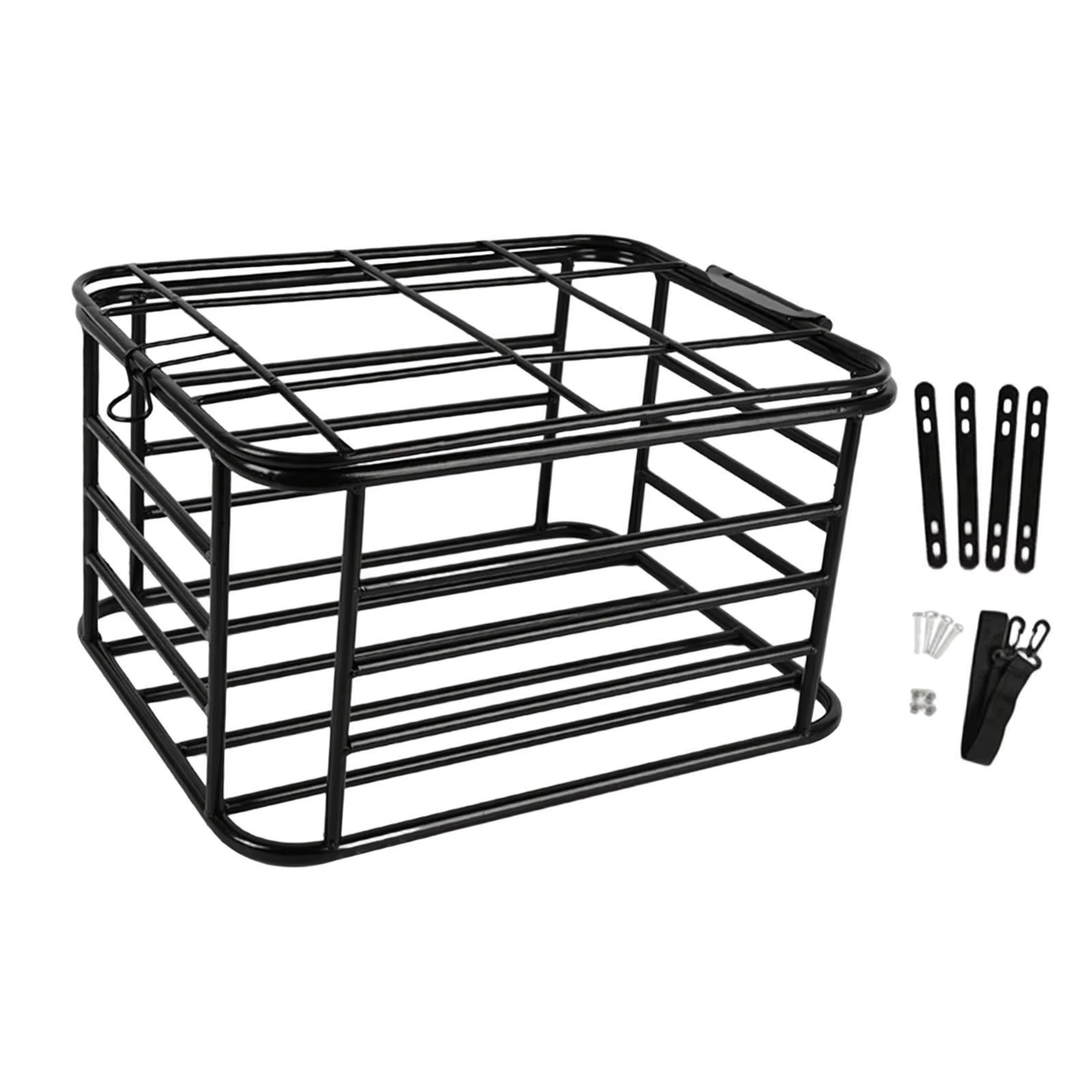 Panier de vélo arrière, support de chargement de vélo, porte-chien à forte charge, panier de rangeme