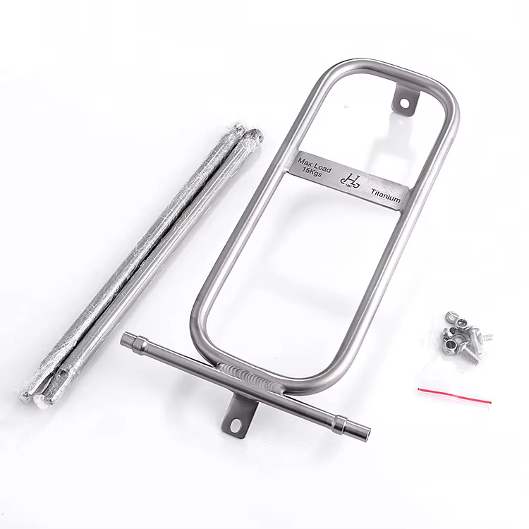 Porte-bagages arrière en alliage d'aluminium ultra léger pour vélo, étagère de vélo pliante, porte-p