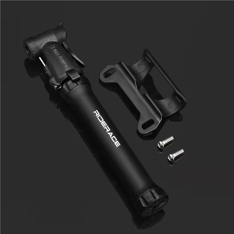 Pompe à vélo montagne vtt vélo de route gonfleur de pneu Schrader Presta Valve Portable 2 voies pomp