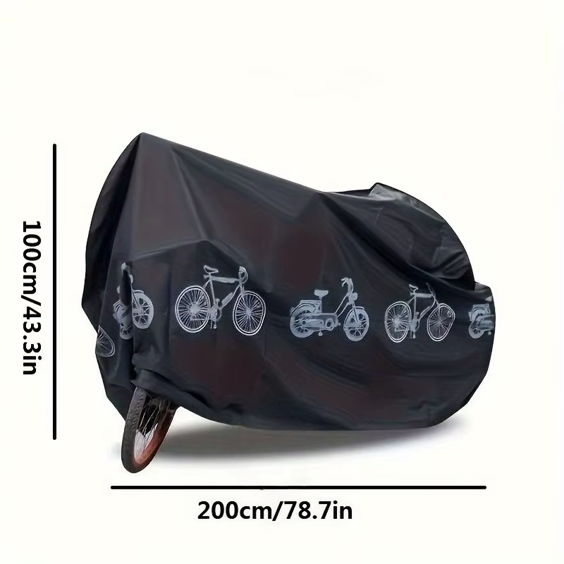 Housse de vélo imperméable, équipement de vélo, moto, protection solaire d'extérieur, étui de vélo v