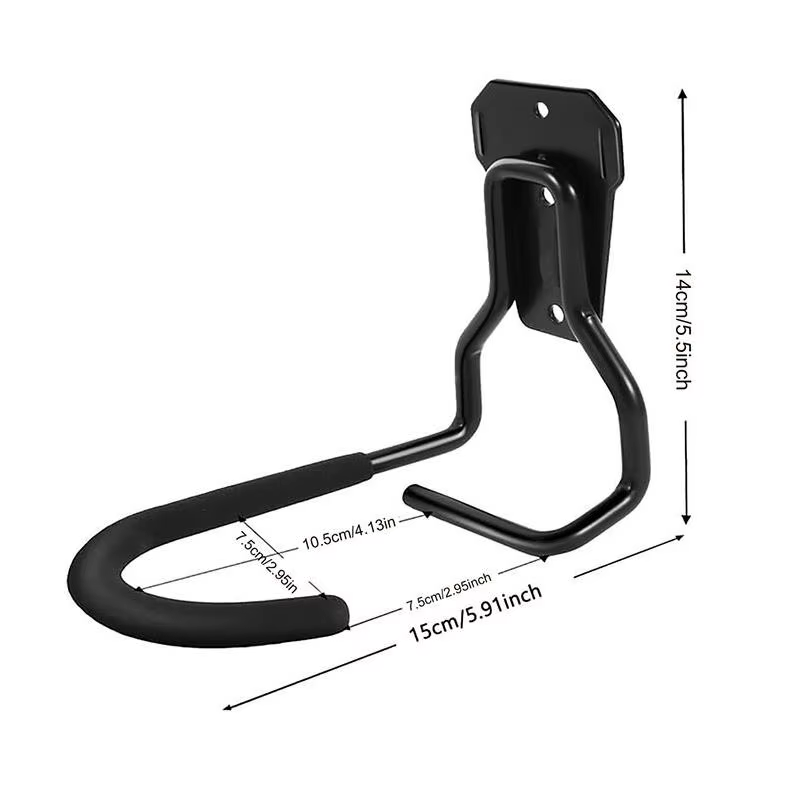 Support mural pour vélos, support de rangement pour VTT, crochet de suspension pour vélo, rangement