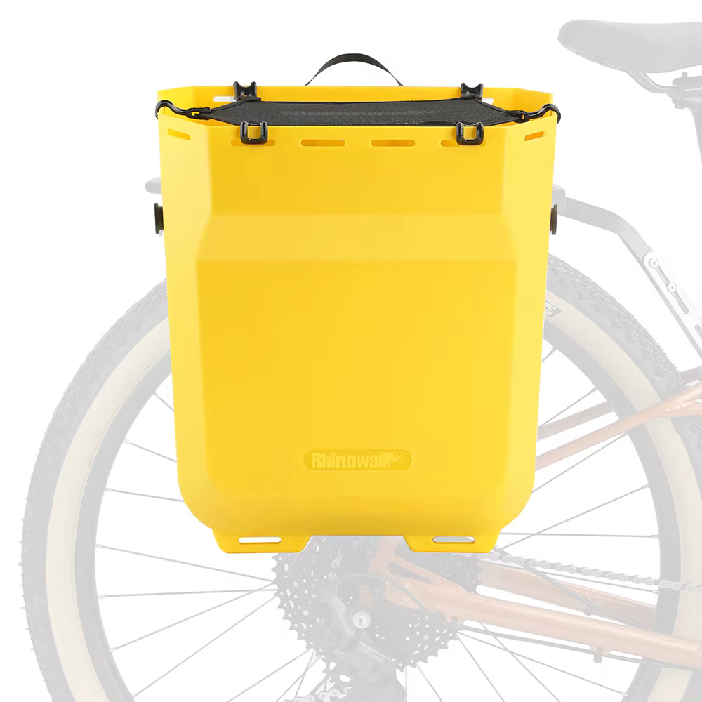 Boîte latérale pour vélo Rhinowalk 20L, panier de rangement pour vélo avec système de boucle UFO, sa