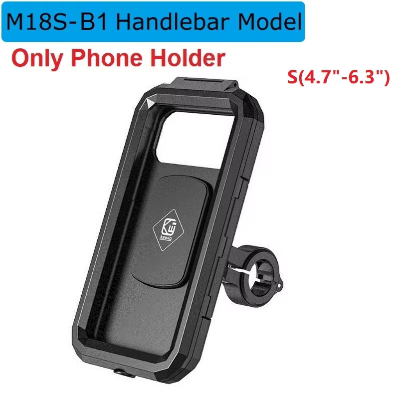 Support de téléphone de vélo étanche, Rotation à 360 degrés, pour moto, entièrement fermé, sensible 