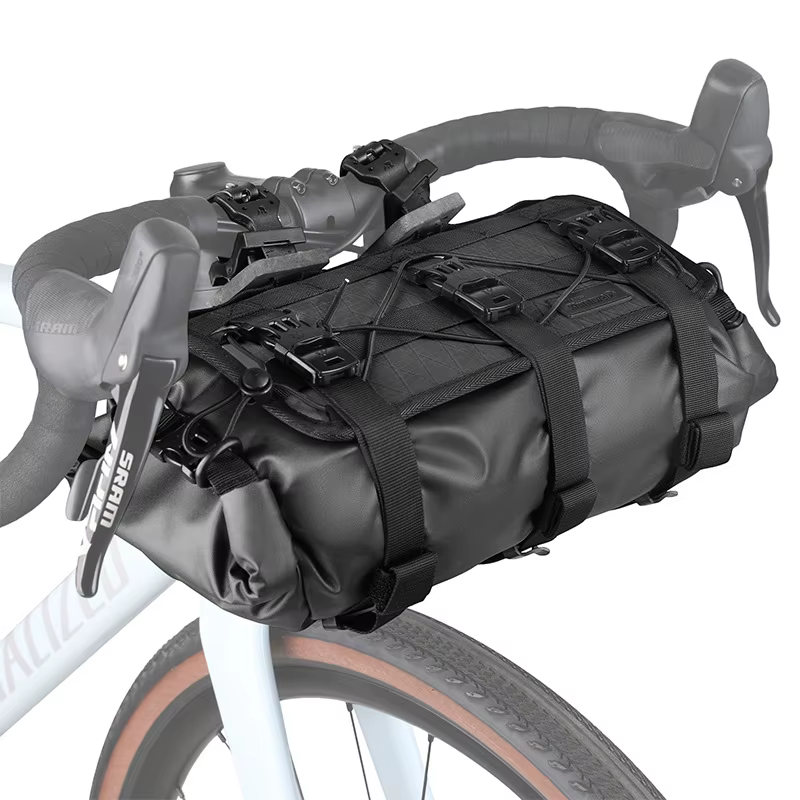 Bal inowalk-Sac de guidon de vélo étanche SFP, 8-12L, sac avant de vélo, rangement de voyage de vélo