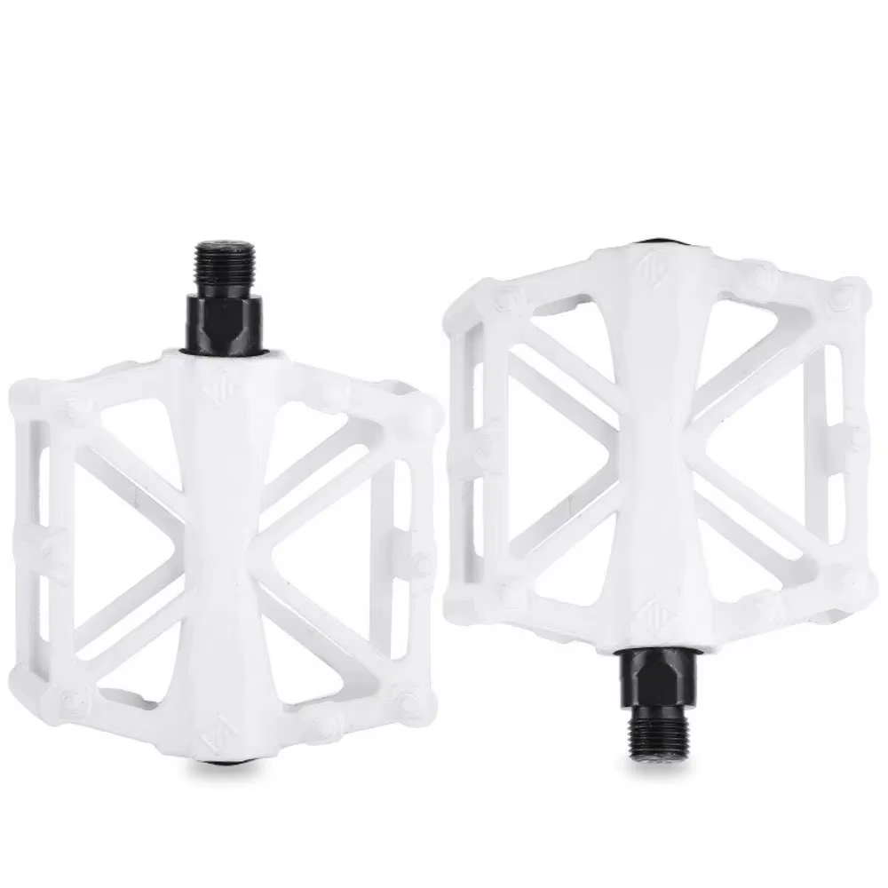 1 paire de pédales de vélo à Double boule, ultralégères et antidérapantes, plate-forme de pédale pla