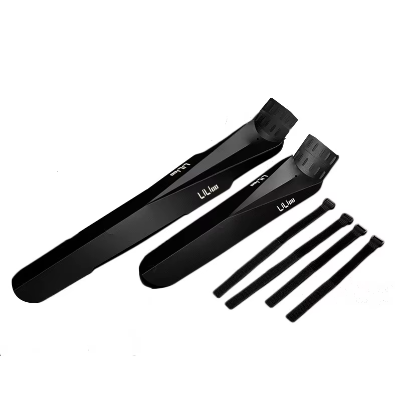 Garde-boue Curlable pour vélo de route et de montagne, accessoires de vélo noir, garde-boue de vélo 