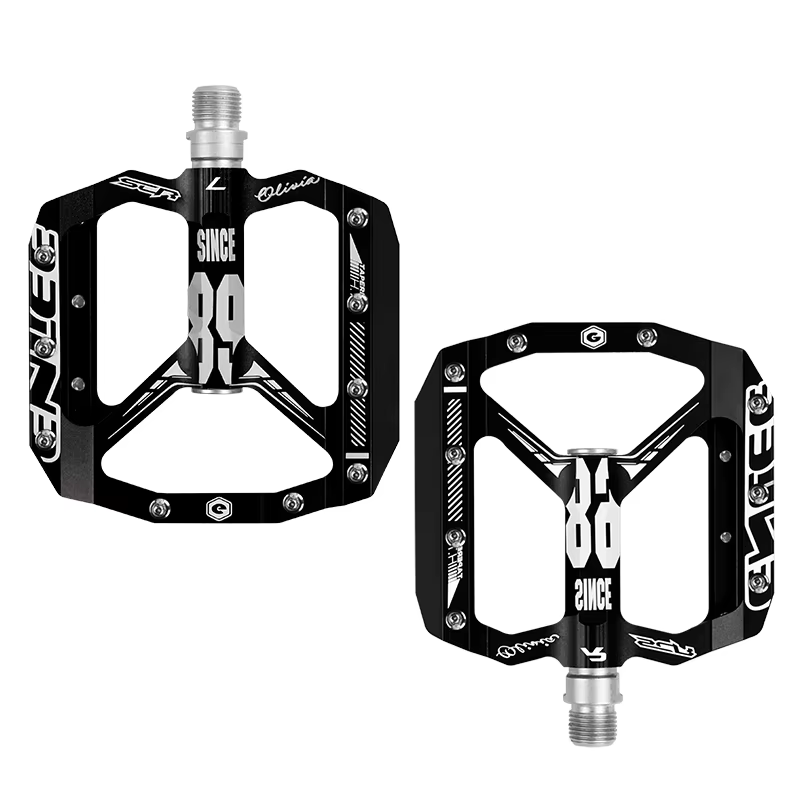 ENLEE-Pédales de vélo en alliage d'aluminium ultralégères, pédales de vélo anti-aldes, pédales de vé