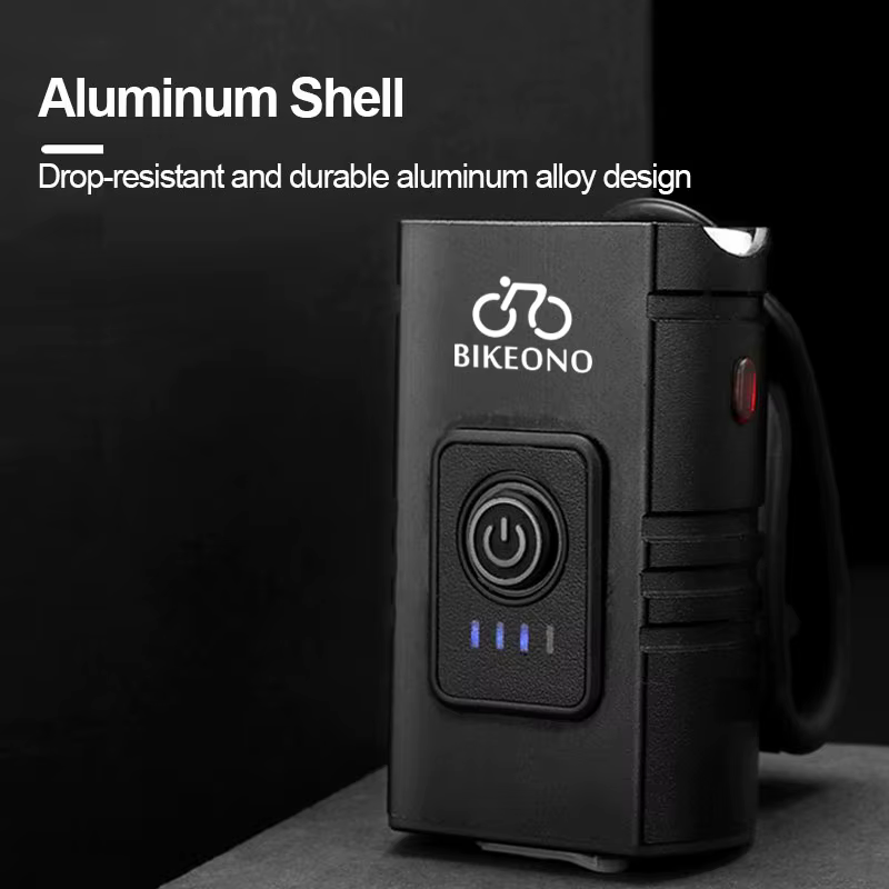 Lumière de vélo USB Rechargeable vtt lampe avant phare lampe de poche éclairage de vélo lampe de poc