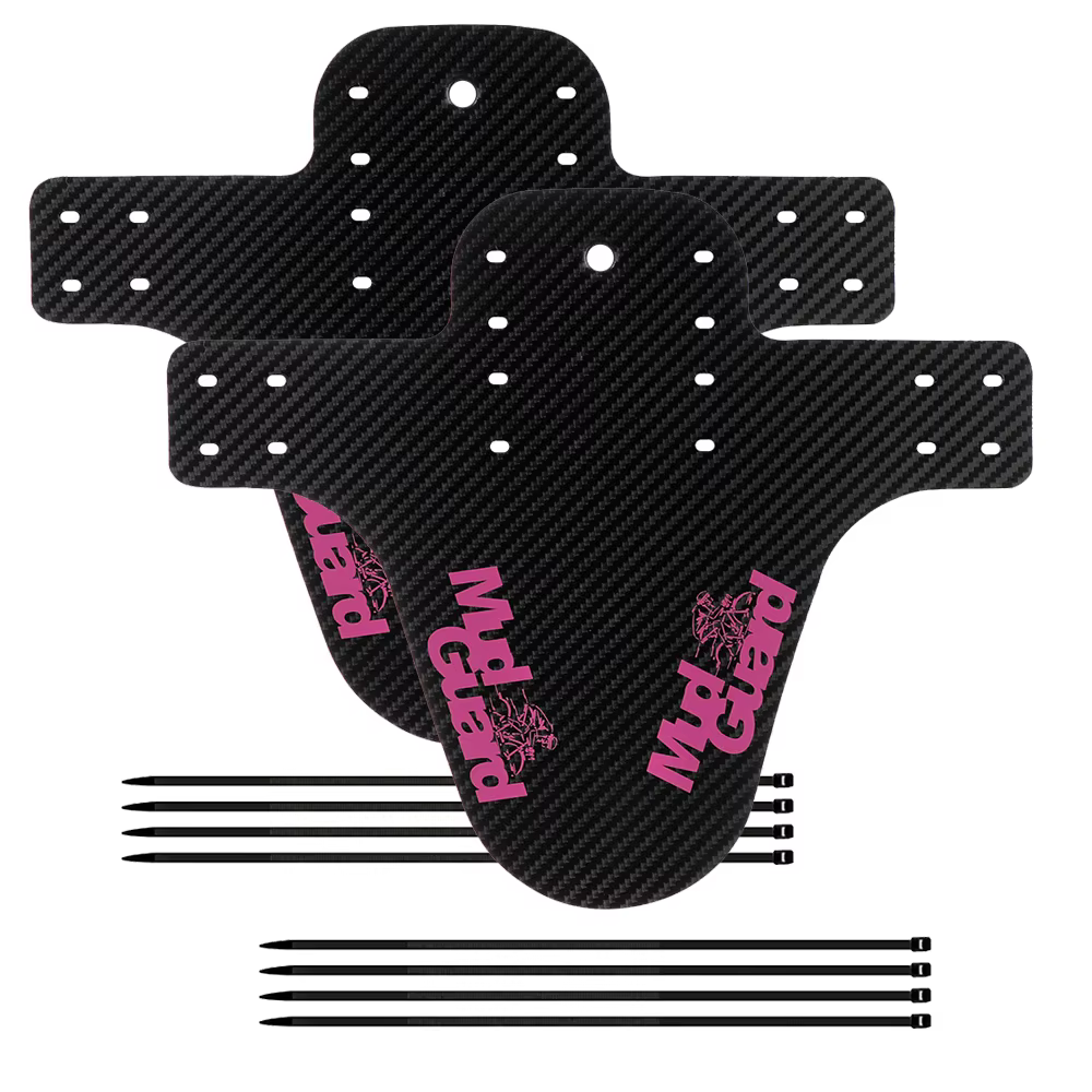 2 pièces ensemble garde-boue de vélo montagne carbone modèle vélo garde-boue pour roue avant arrière