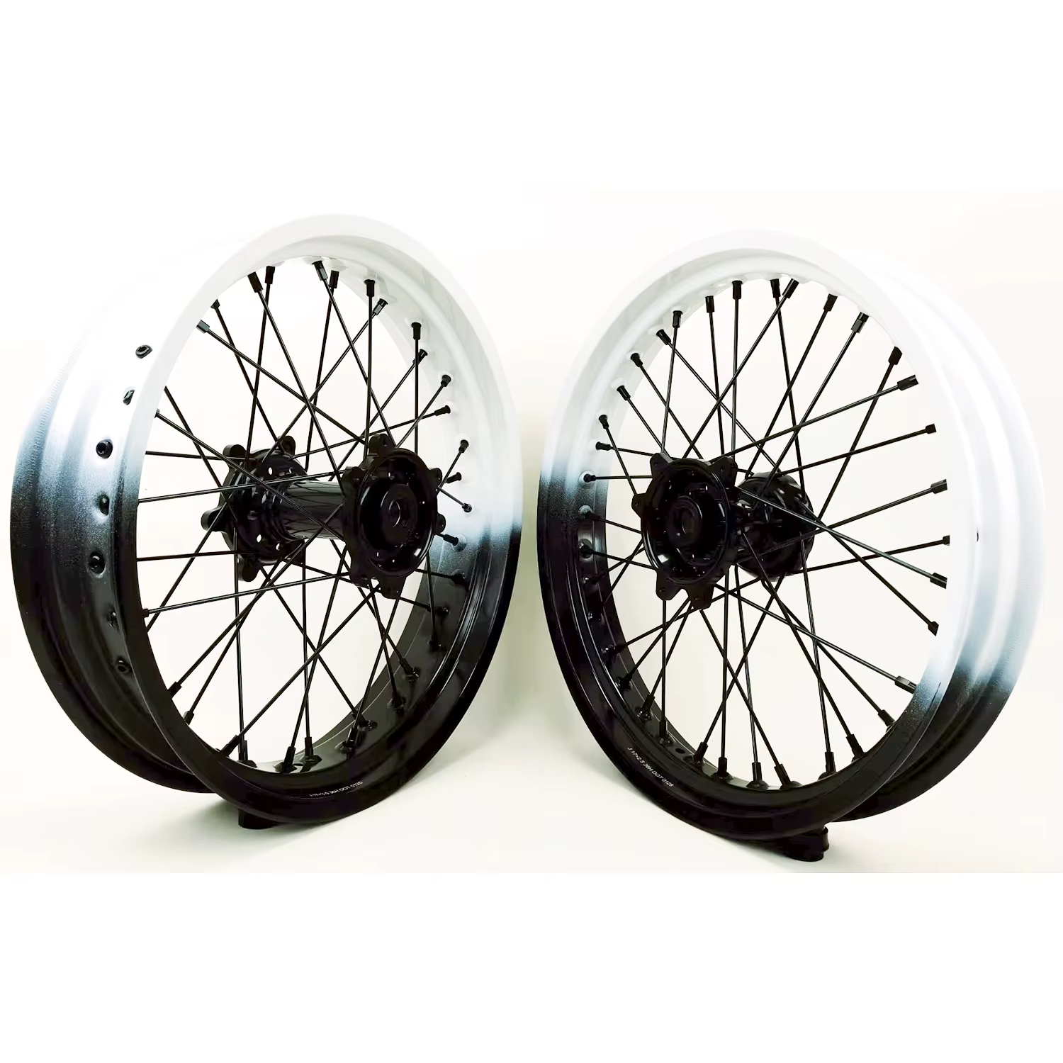 Moto électrique tout-terrain Ultra bee Mod 17“ Supermoto, jeu de roues avant/arrière 17x2.5 /17x3.5,