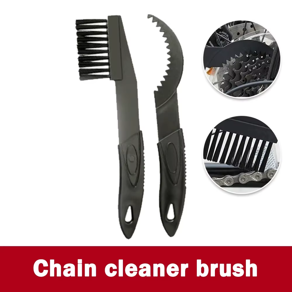 Nettoyeur de chaîne de vélo, brosse de chaîne 3D, ensemble d'outils de lavage, Protection de vélo vt