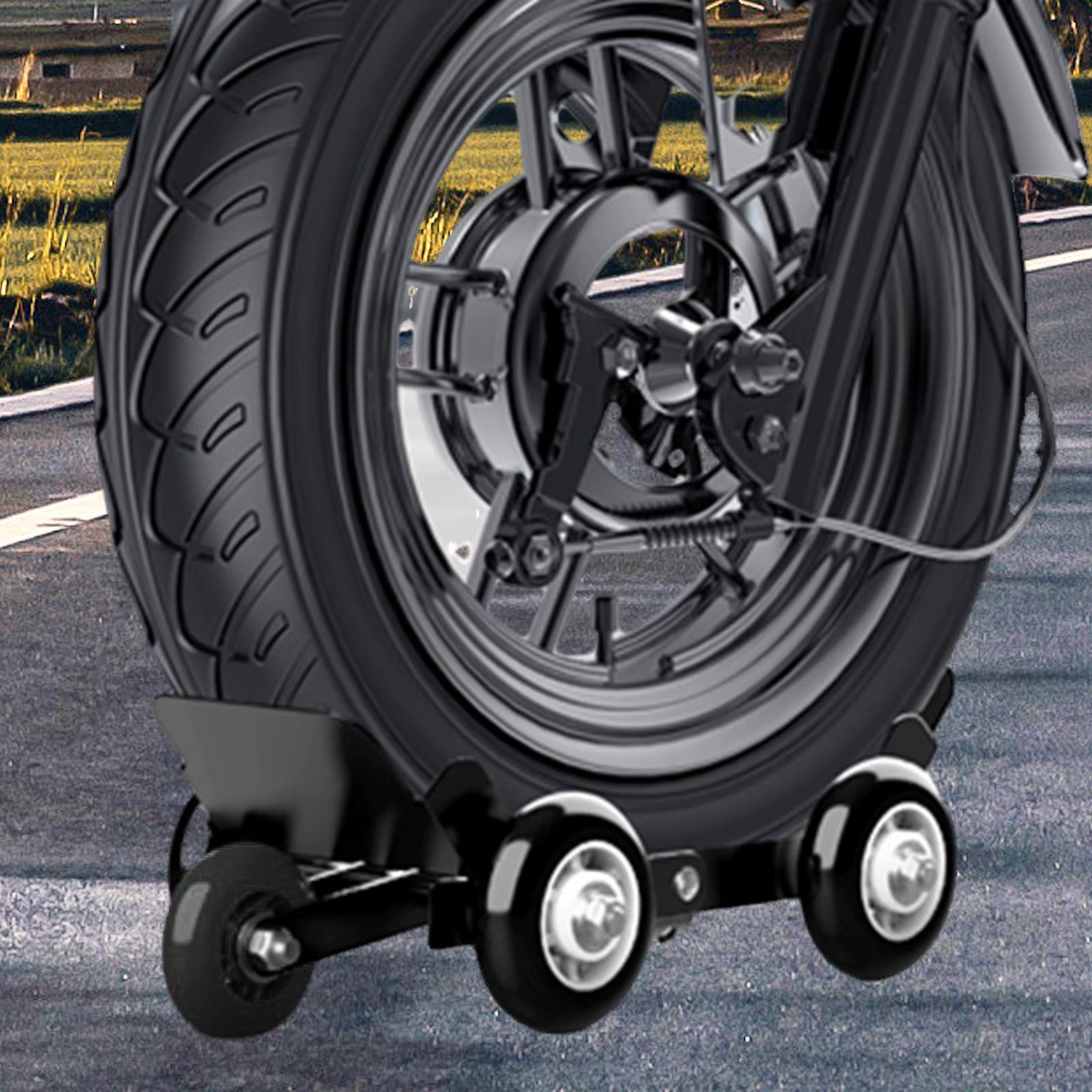 Remorque mobile pour moto, portable, multifonction, déménageur de vélo électrique, véhicule, camion,