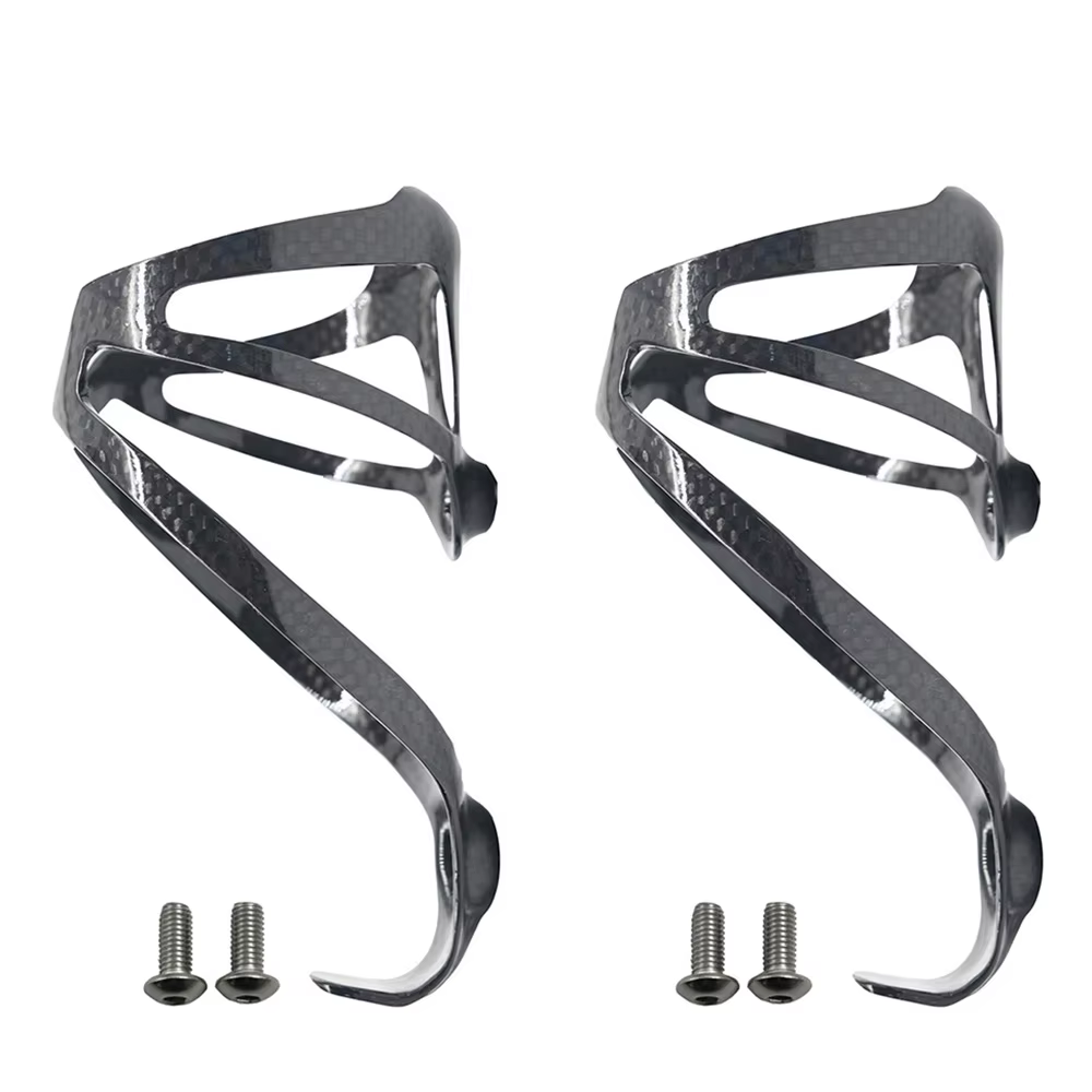 2 pièces porte-bouteille de vélo complet 3K en Fiber de carbone Super léger route/VTT bouteilles d'e