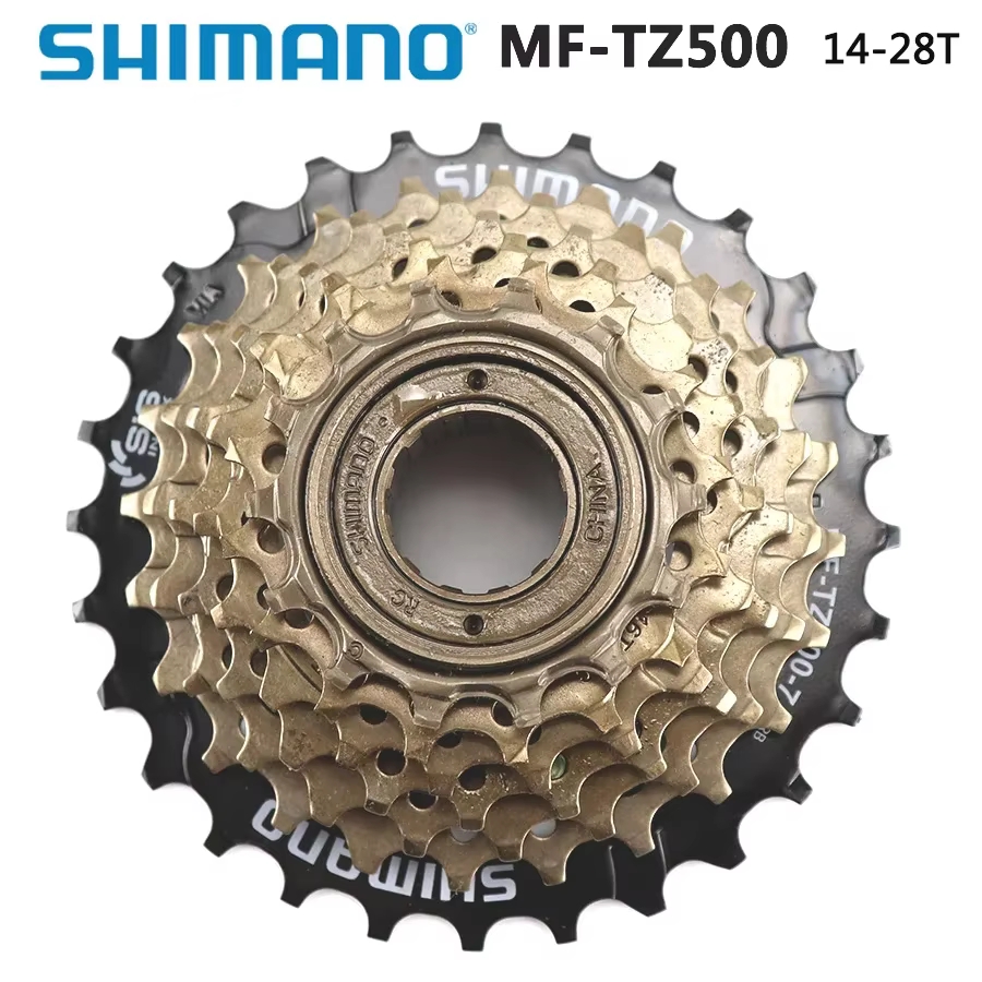 Shimano MF-TZ500 6v 7v roue libre de vélo 14-28T 14-34T pignon 6s 7s acier pour vtt route pliant acc