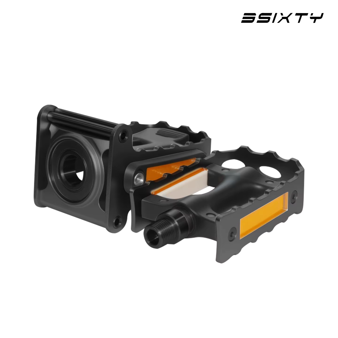 3 soixante pédale vélo pliant vélo de route pédale pour vélo brompton pliant pédale magnétique