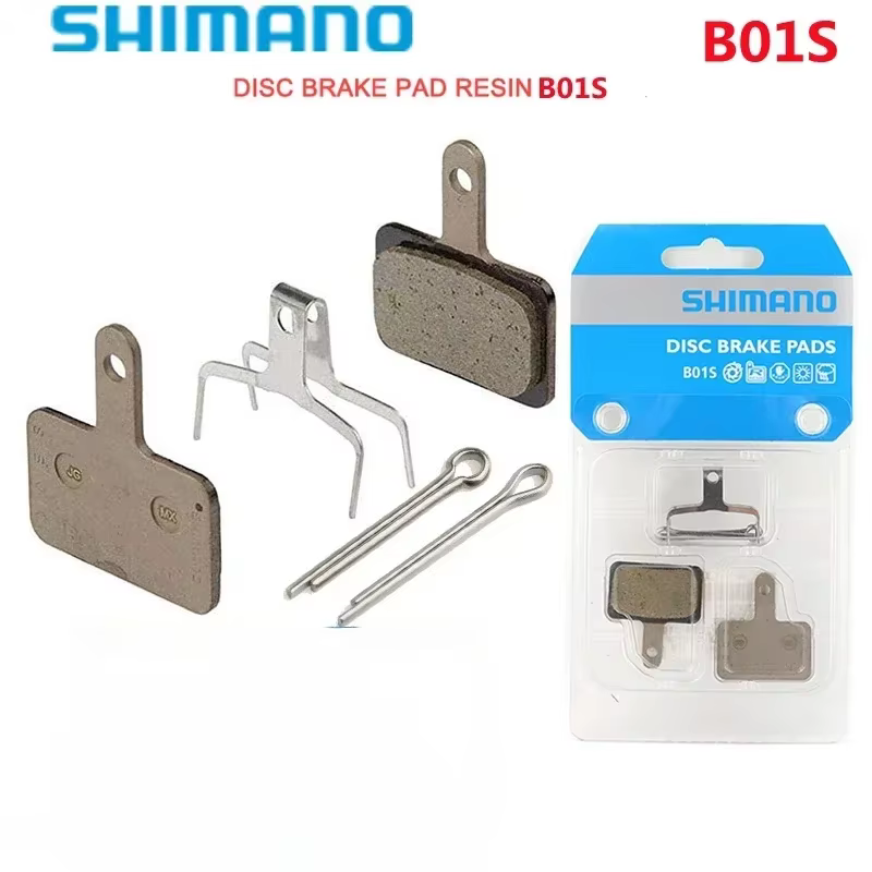 Plaquettes de frein à disque en résine Shimano B01S pour vélo de montagne, frein hydraulique, hamule