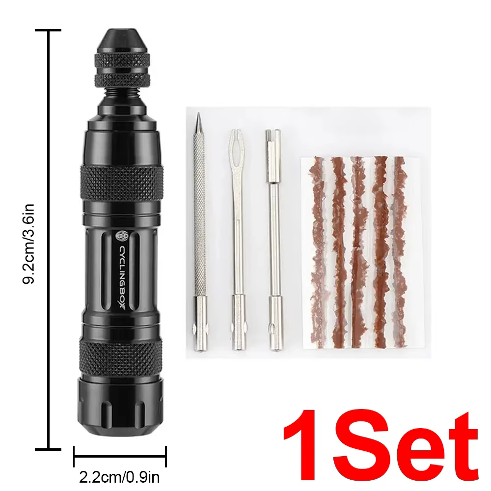 Mini Kit de réparation de pneus de vélo, outils de prise pour l'entretien des pneus sans chambre à a
