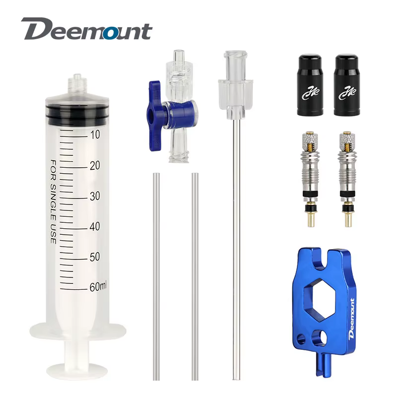 Injecteur de mastic de pneu Tubeless de vélo 60ml, outil d'injection de fluide de vélo de route vtt,