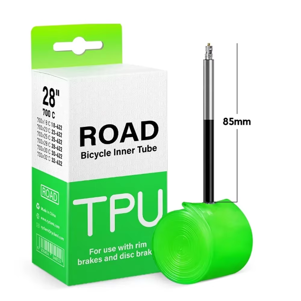 Chambre à air en TPU pour vélo de route, 45/65/85mm, matériel anti-coup, CYCLAMI ultraléger 700C 700