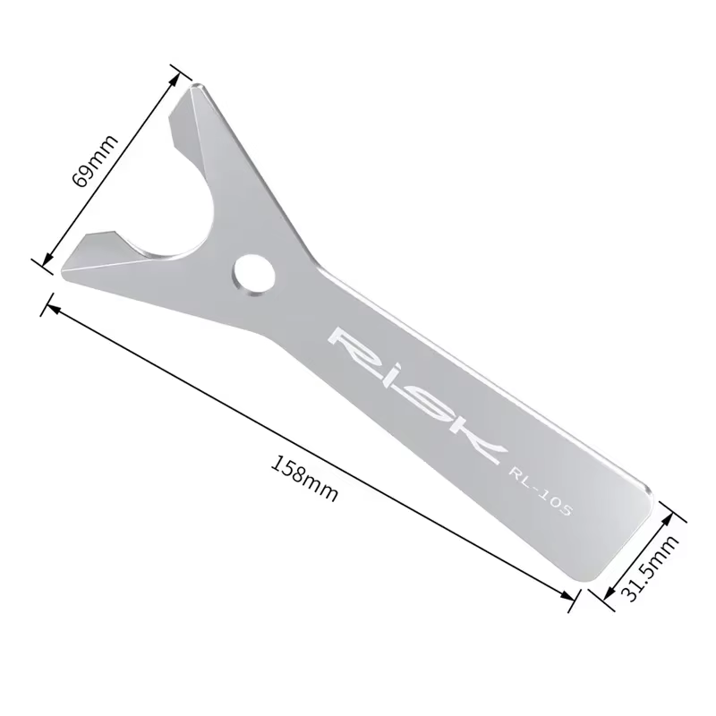 Outil de démontage de la couronne de fourche de vélo, pour le retrait des coupelles supérieures et i