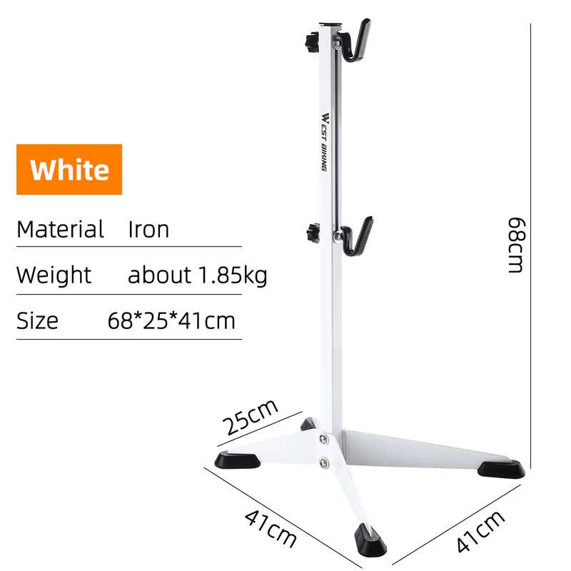 WEST BIKING – support de stationnement pour vélo, vtt, vélo de route, support de travail en fer, aff