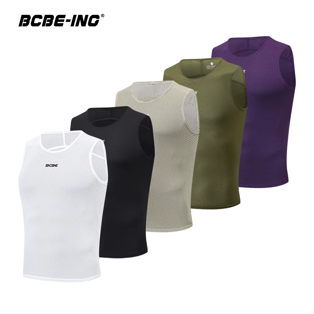 BCBE-ING hommes cyclisme couche de Base été sous-vêtements de cyclisme vtt vélo de route Sport gilet