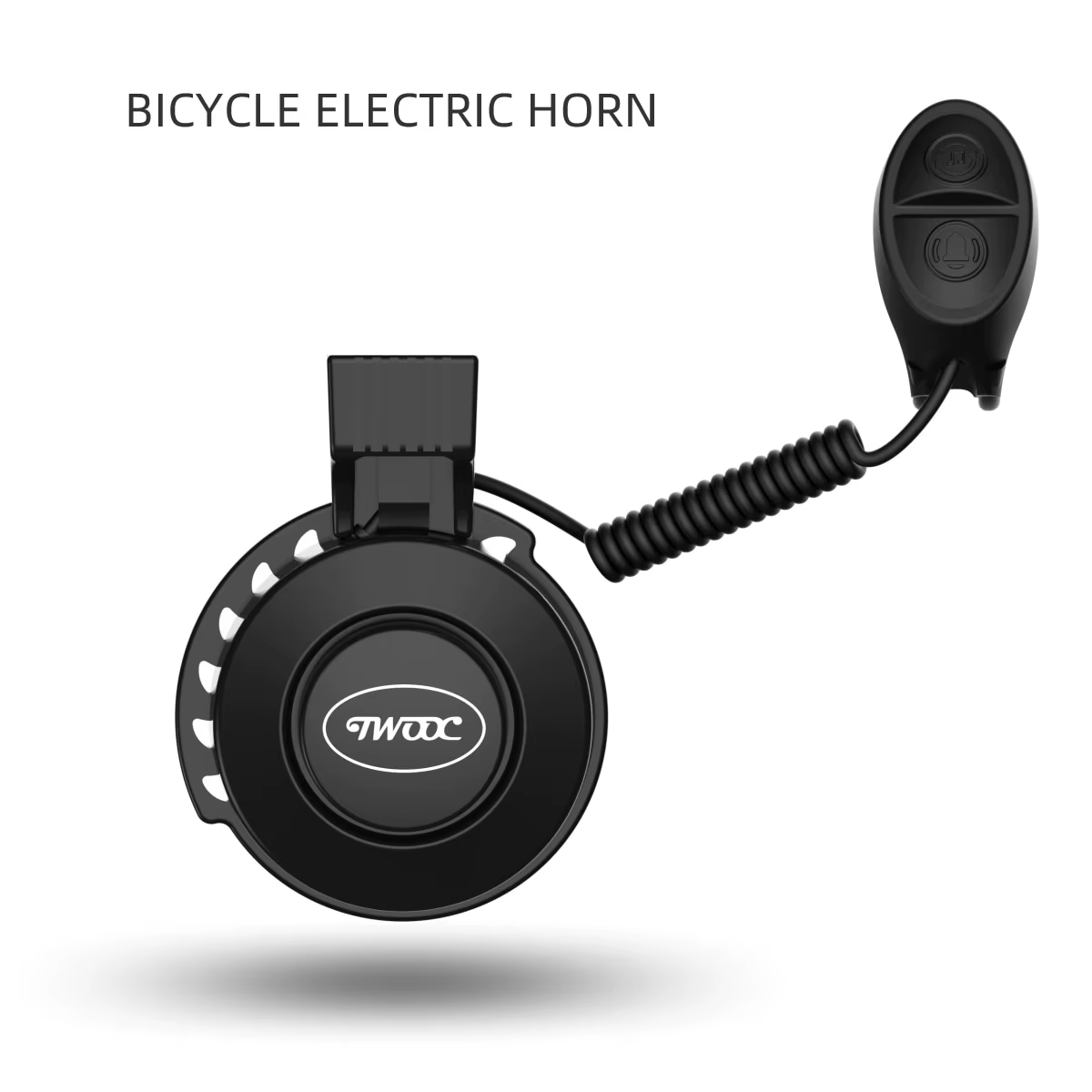 TWOOC Vélo Électronique Klaxon Réglage Du Volume 4 Types de Classique Cingtones Rechargeable 100dB P