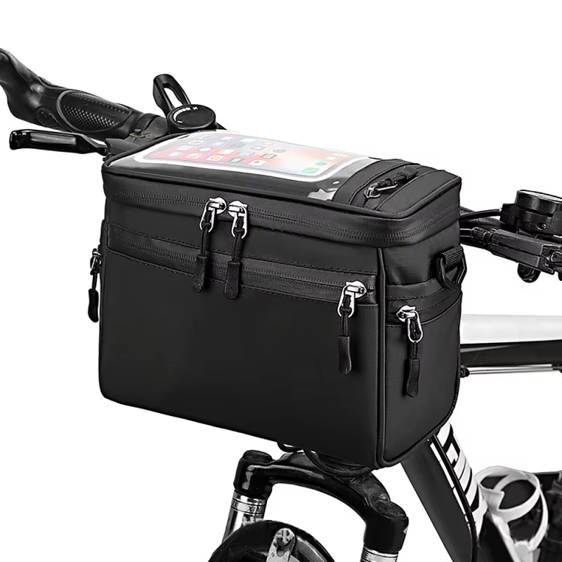 Sac de guidon de vélo en poudre Electrolux, sacoche de tube avant de bicyclette, de transport